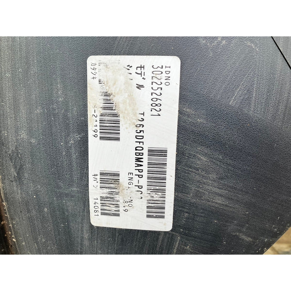 Tracteur Kubota T265 1611h