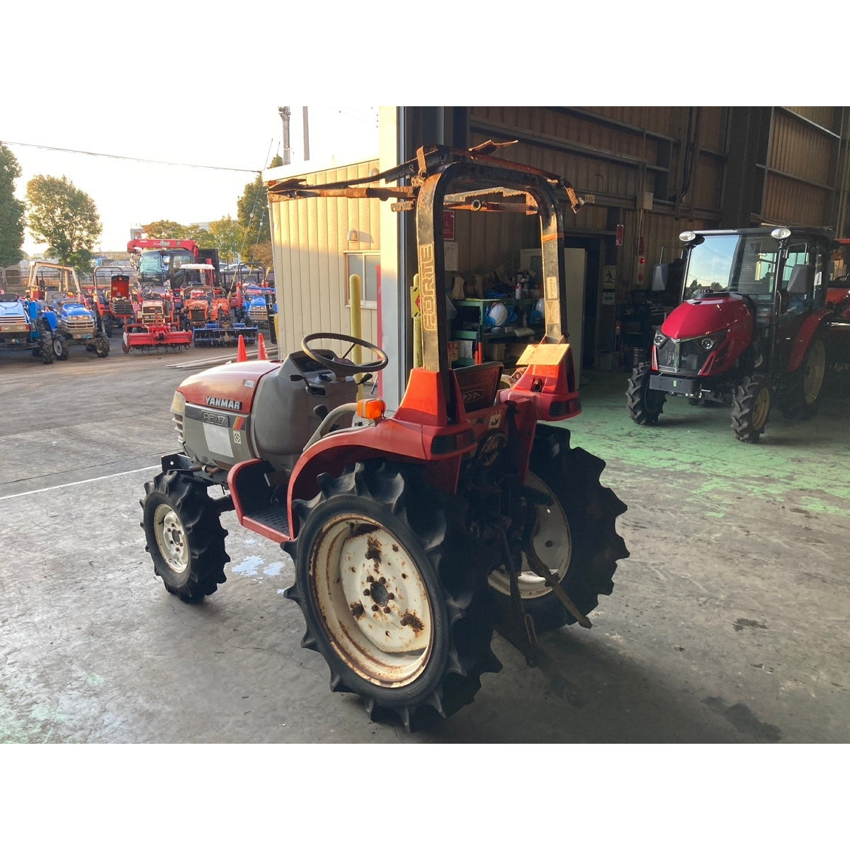 Tracteur Yanmar AF17D 513h