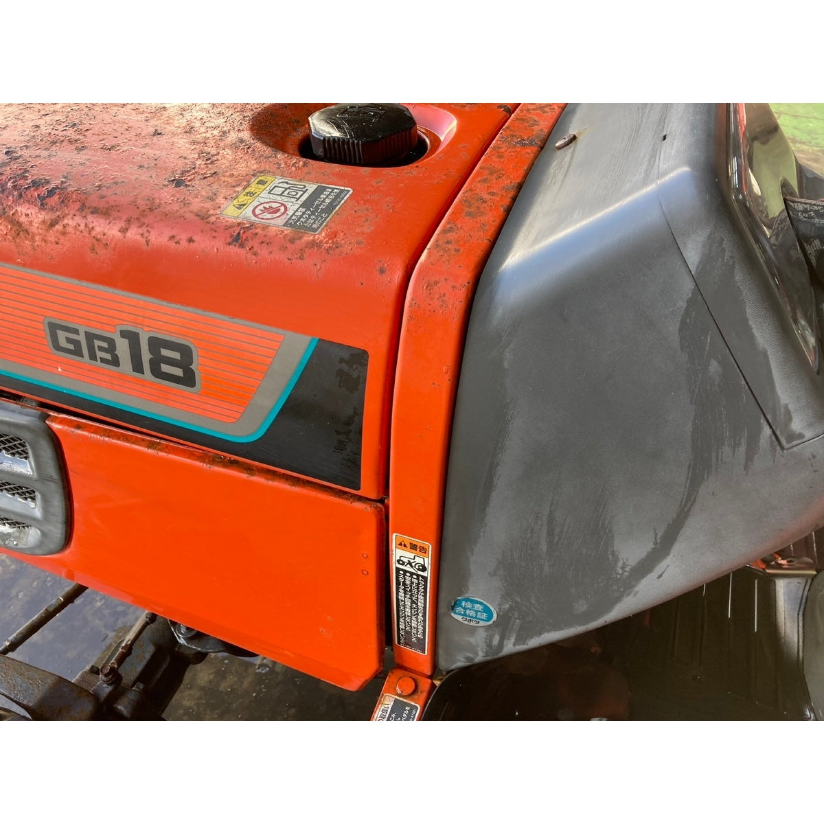 Tracteur Kubota GB18 783h