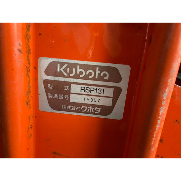 Tracteur Kubota GB18 783h
