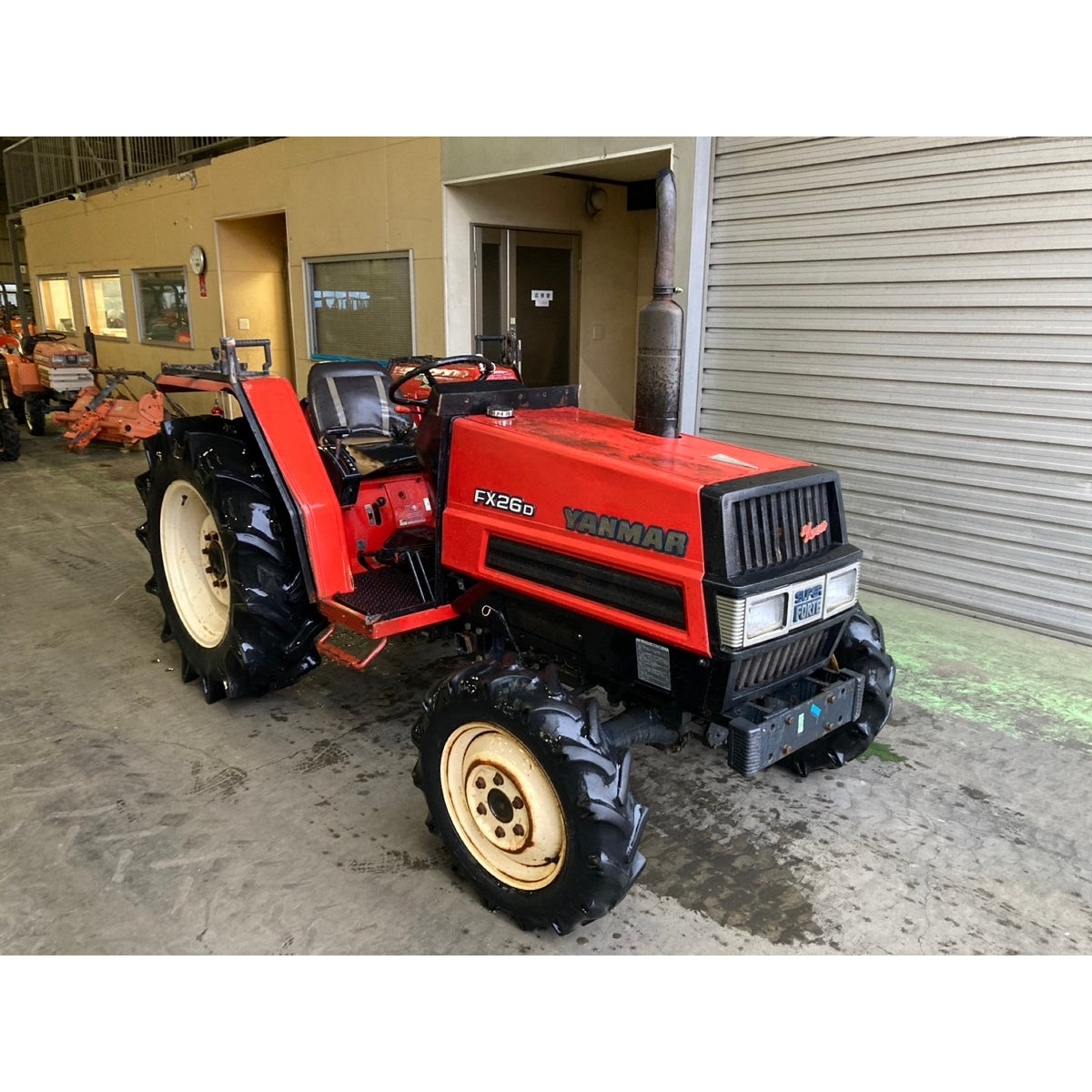 Tracteur Yanmar FX26D 1689h