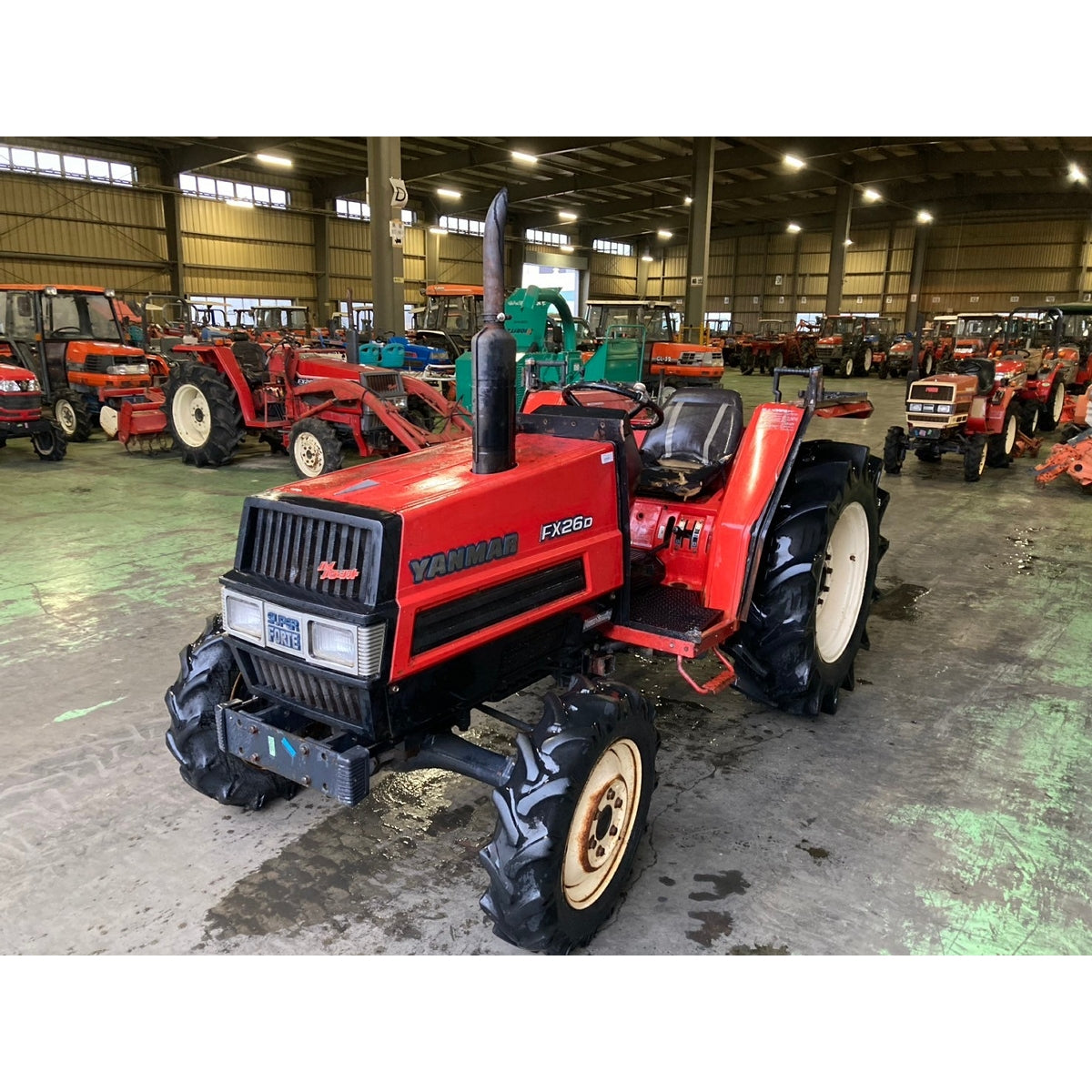 Tracteur Yanmar FX26D 1689h