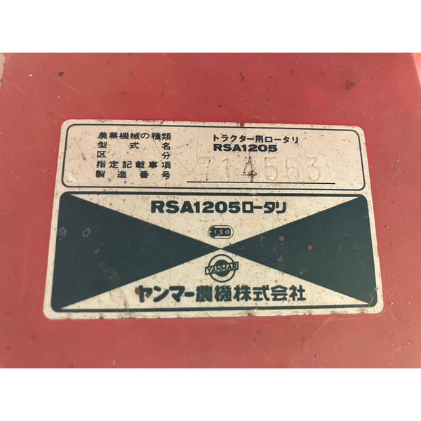 Tracteur Yanmar F155D 649h