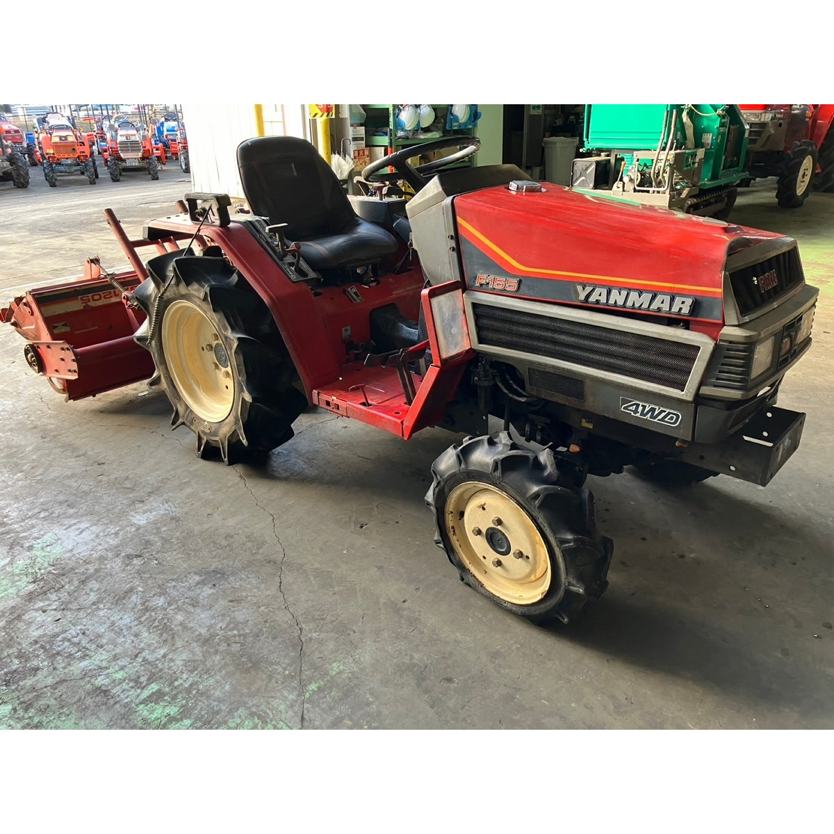 Tracteur Yanmar F155D 649h