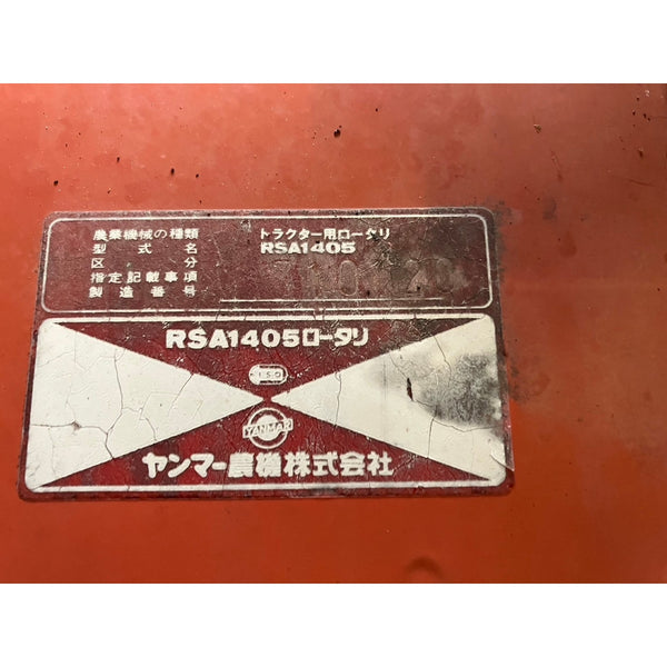 Tracteur Yanmar F165D 947h