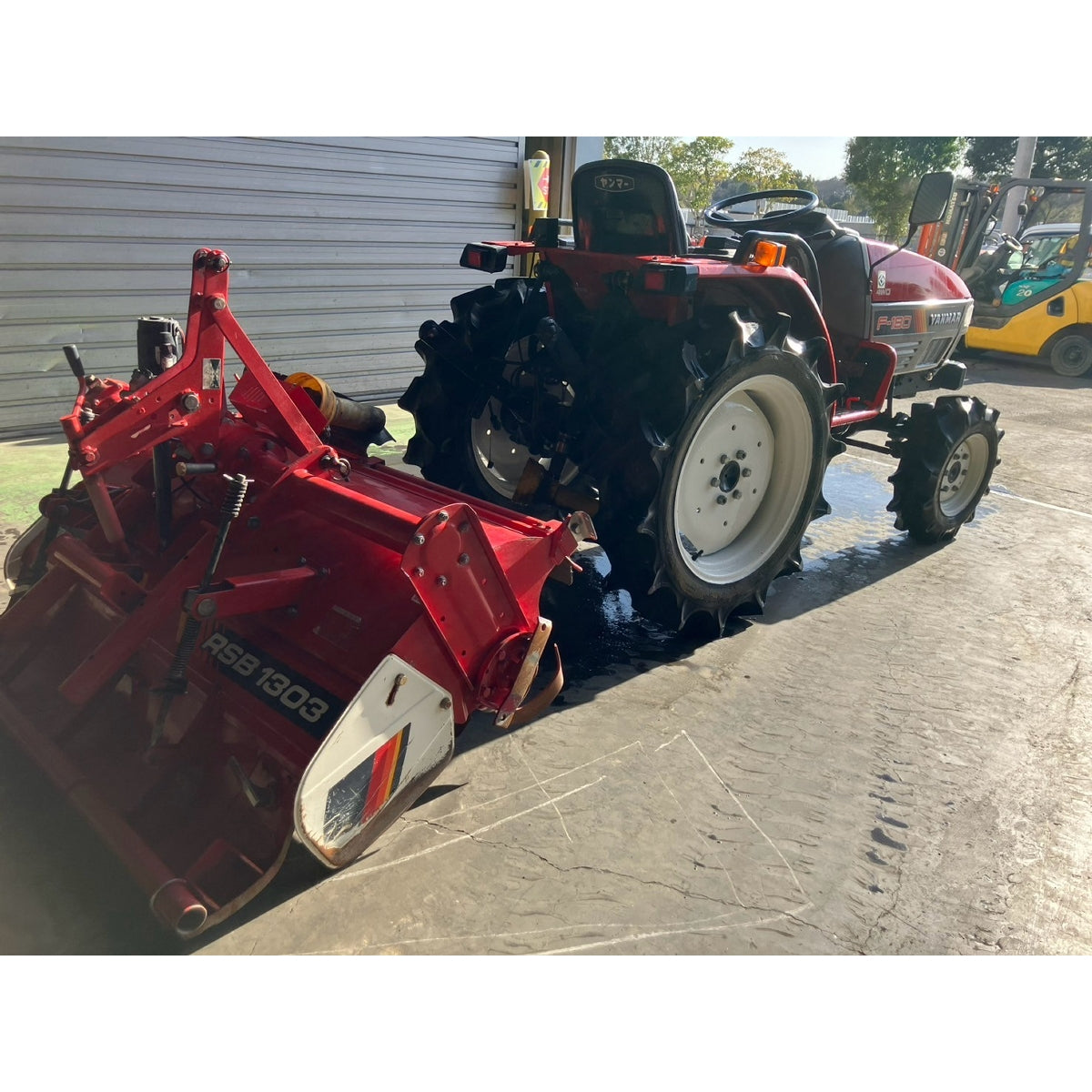 Tracteur Yanmar F180D 592h
