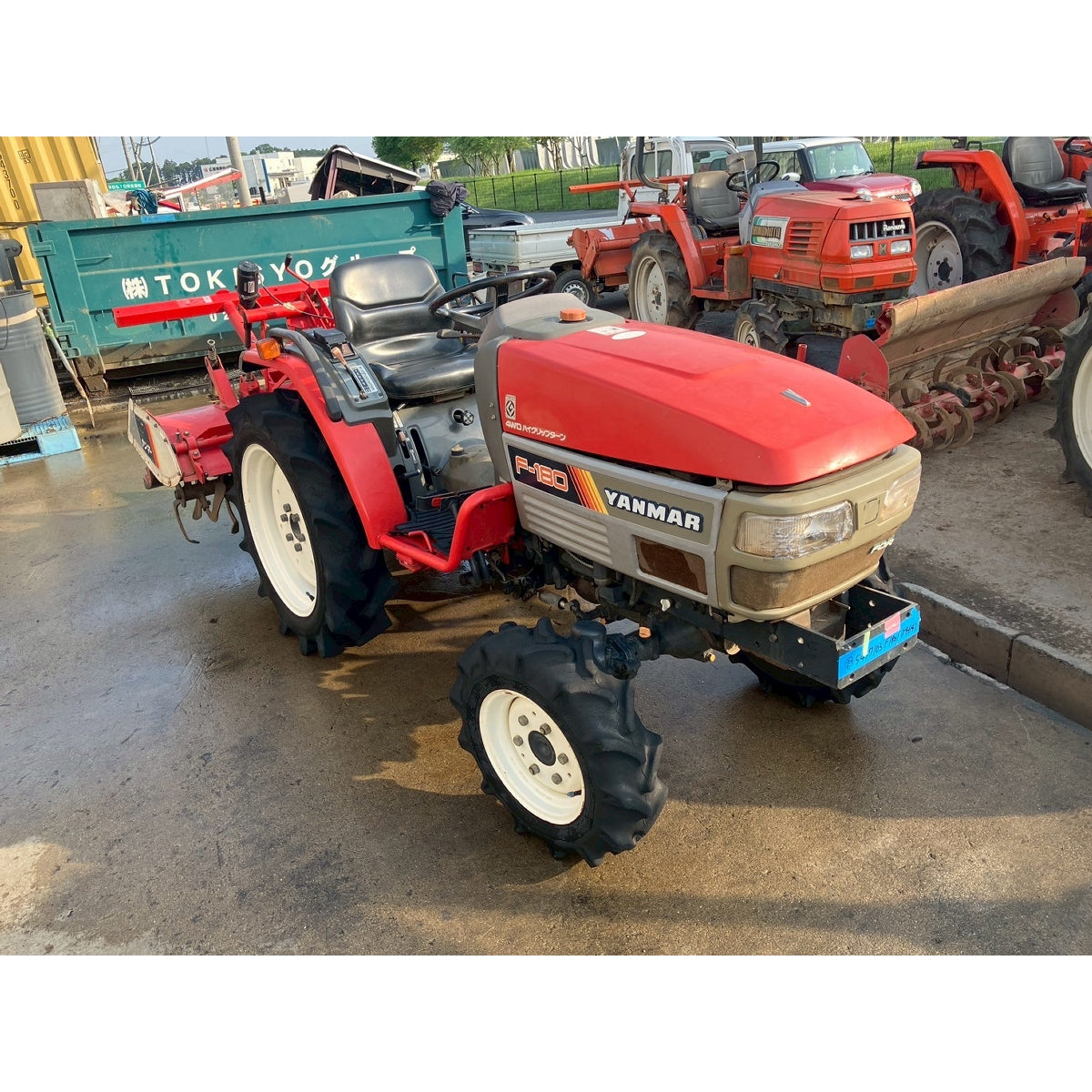 Tracteur Yanmar F180D 946h