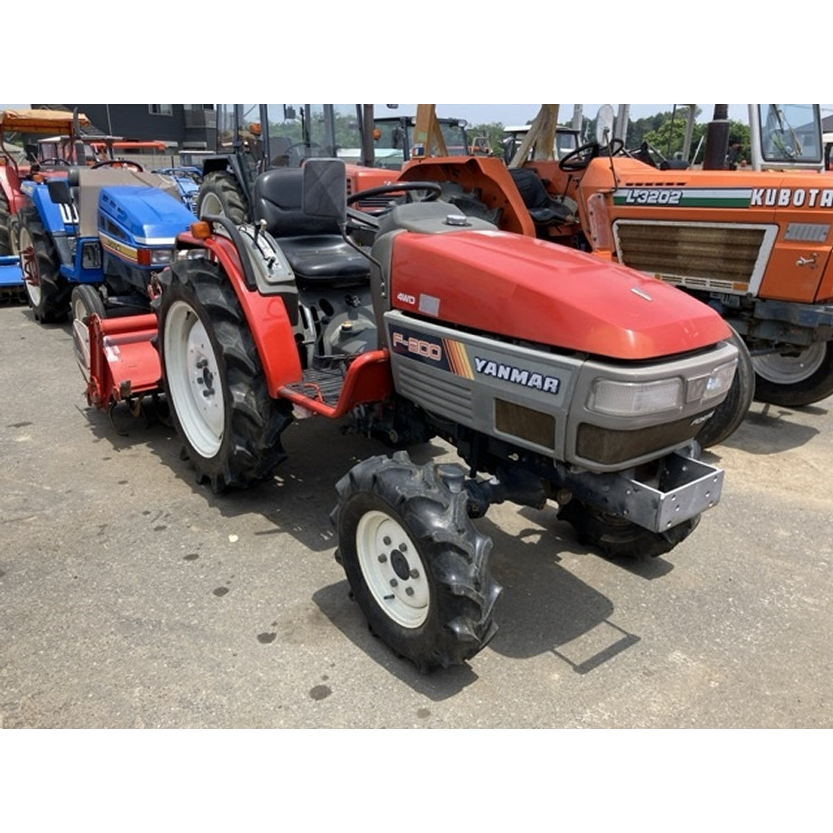 Tracteur Yanmar F200D 1133h