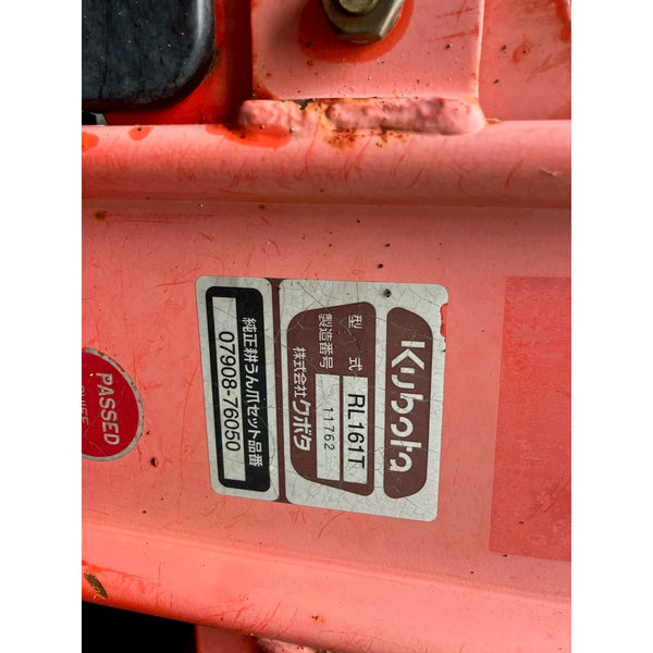 Tracteur Kubota T240D 1537h