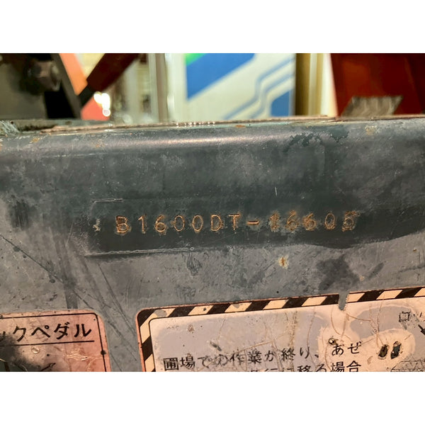 Tracteur Kubota B1600D 1140h