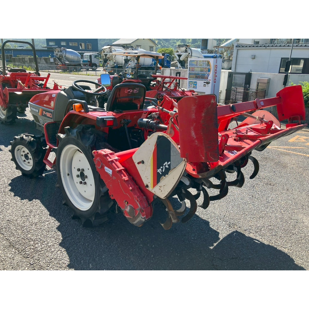 Tracteur Yanmar F180D 1267h