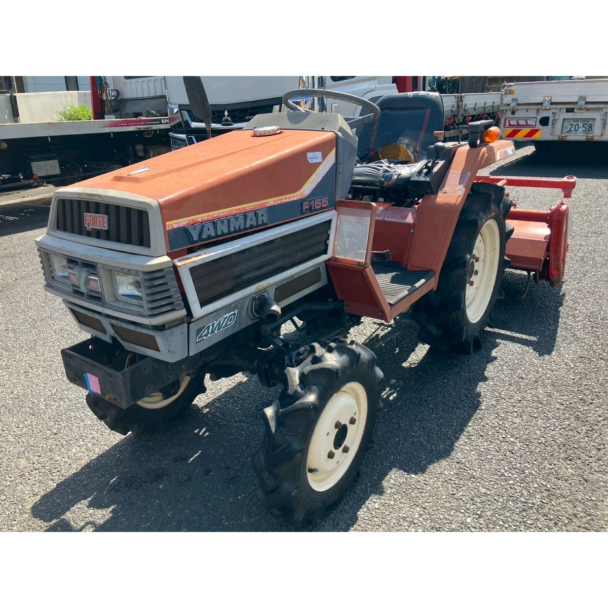 Tracteur Yanmar F155D 481h