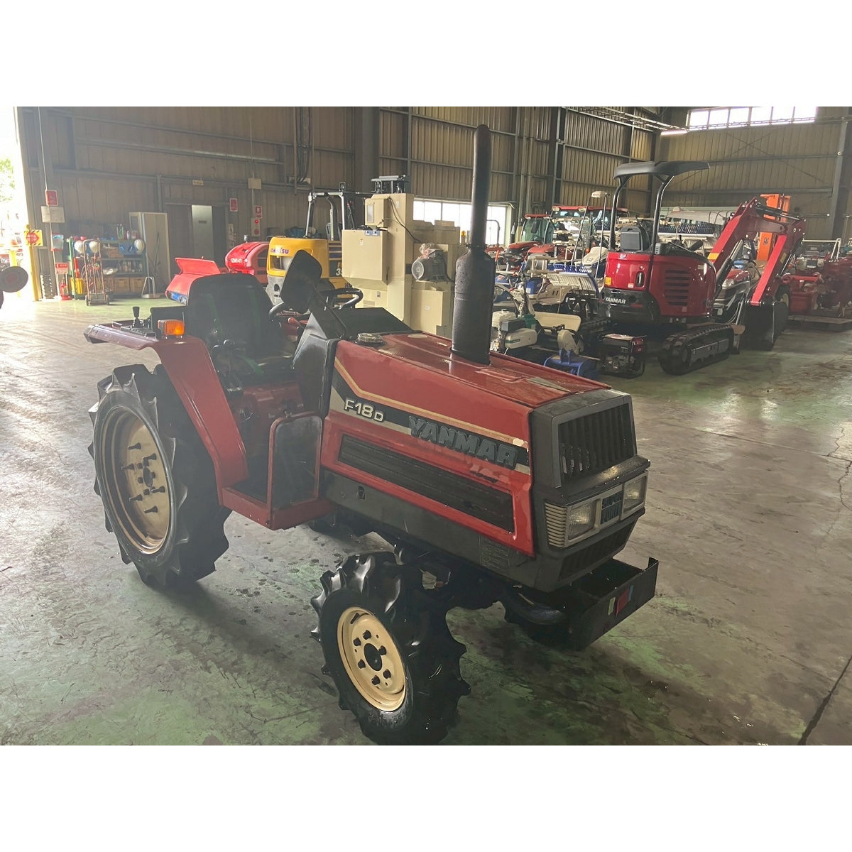 Tracteur Yanmar F18D 1538h