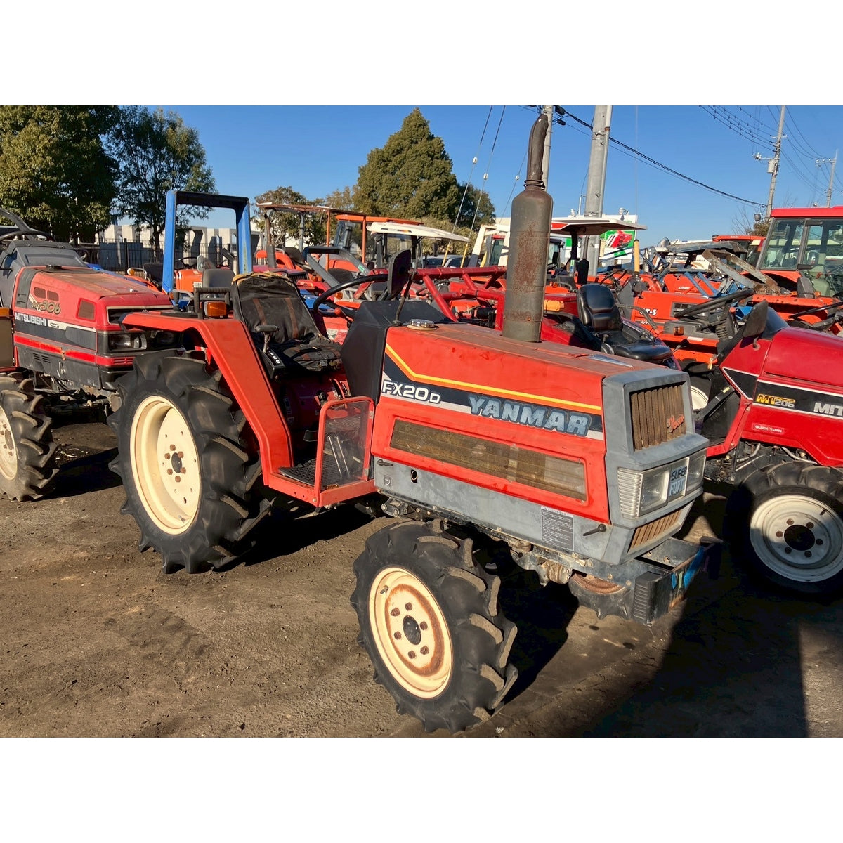 Tracteur Yanmar FX20D 1350h