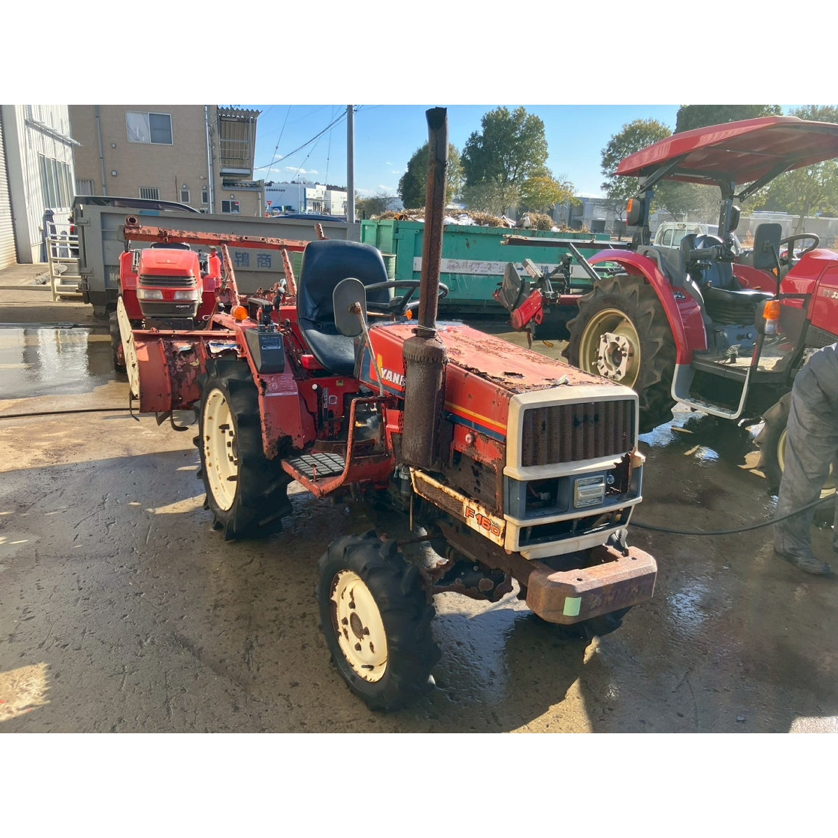 Tracteur Yanmar F16D 1385h
