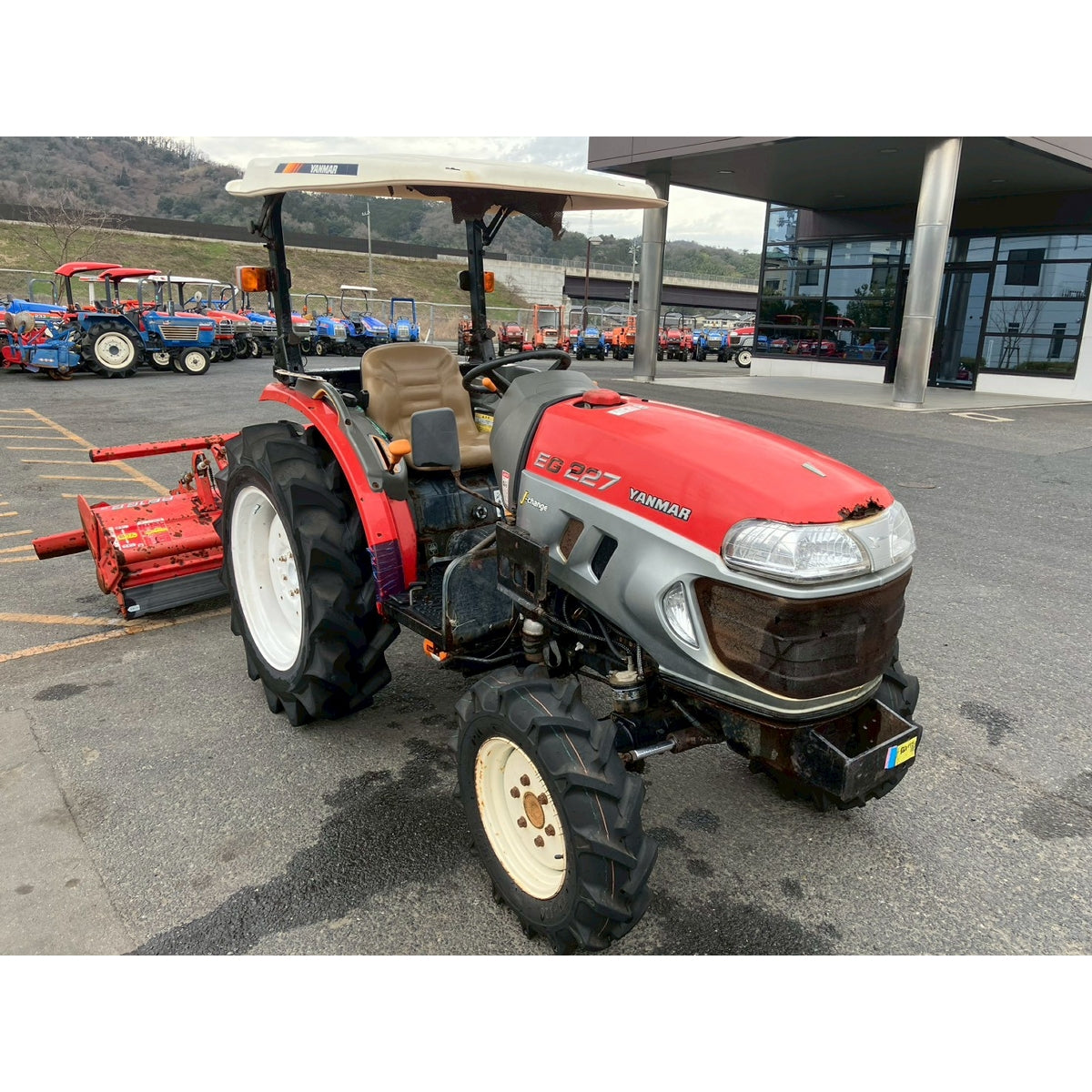 Tracteur Yanmar EG227X 1193h