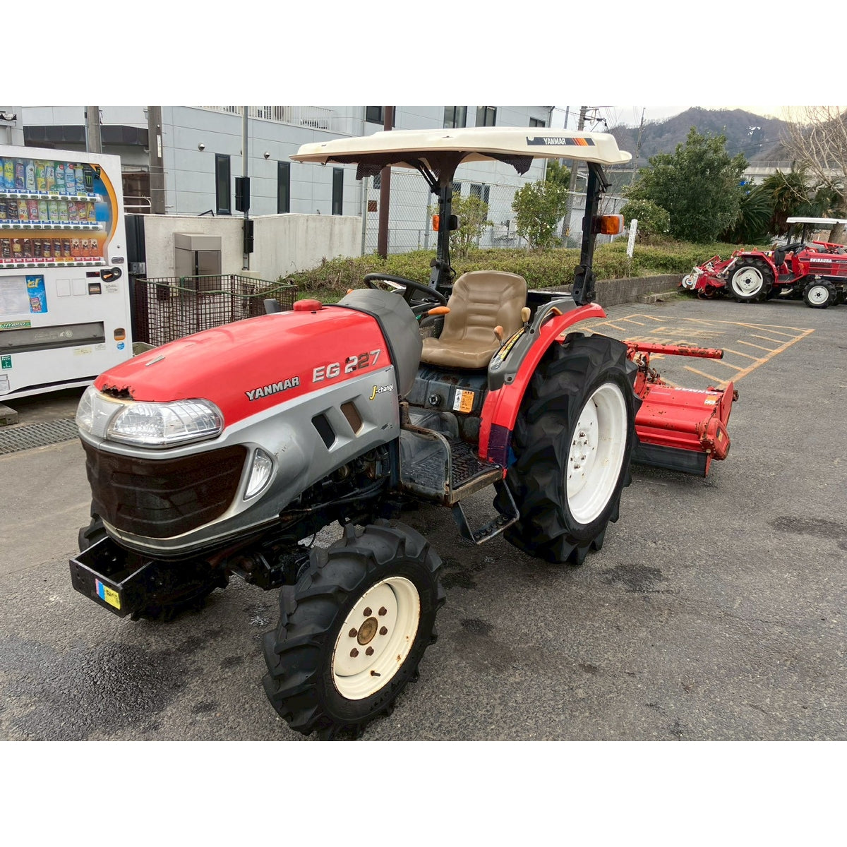 Tracteur Yanmar EG227X 1193h