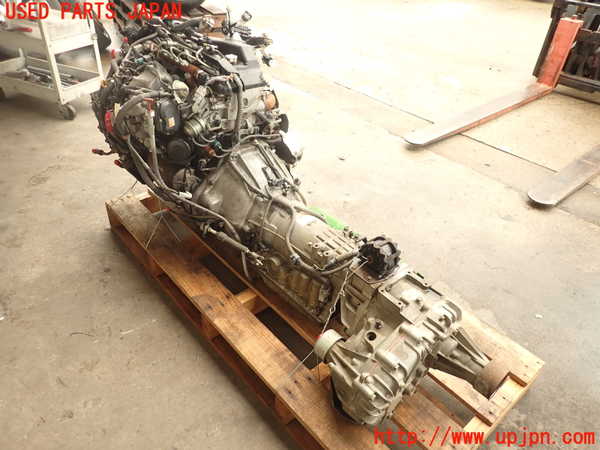 WP24012 Hiace Van série 200 (KDH206V) ensemble de transmission moteur (auxiliaires et ECU) (1KD-FTV) (4FAT) utilisé